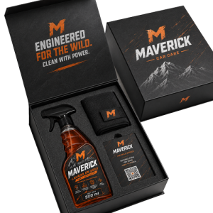 Maverick Master Kit — Lavado en Seco 500ml + Microfibra Premium